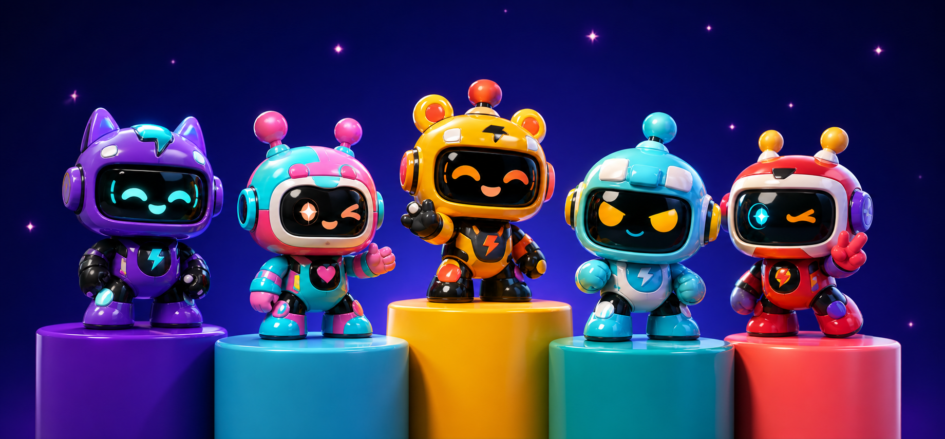 Collectible Designer Toys presented for a buyer review
